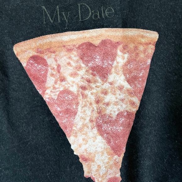 Wildfox my date Pizza slice Sweatshirt - Picture 3 of 7